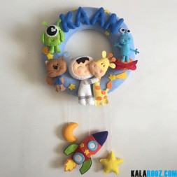 آویز حلقه نمدی