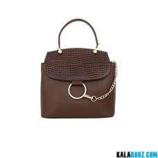 کیف دوشی زنانه چرمی 9901B