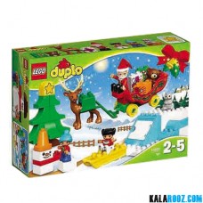 لگو مدل بابانوئل و تعطیلات زمستانی سری دوپلو (10837) Duplo