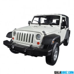 ماکت فلزی ماشین جیپ رانگلر روبیکان Jeep Wrangler Rubicon // 22489