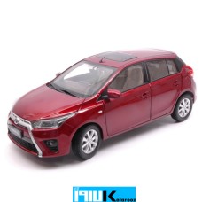  ماکت فلزی ماشین تویوتا یاریس مدل Toyota Yaris L 2014 // PD2317R